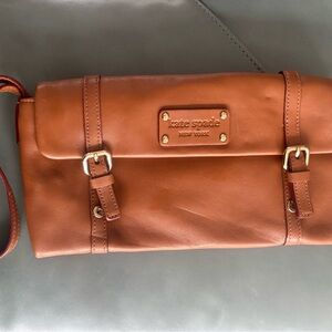 Kate Spade Brown Leather Clutch